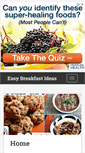 Mobile Screenshot of easybreakfastideas.org